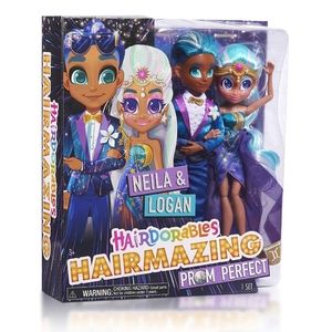 Hairdorables Hairmazing Prom Set 2pk Neila & Logan